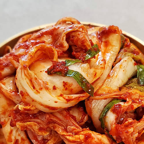 국내산 재료 전라도 수제 배추 겉절이 김치 1kg