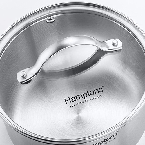 [Hamptons] 독일 햄튼 밀리언 인덕션 냄비 3종세트 C (편수16cm+양수20cm+전골24cm)