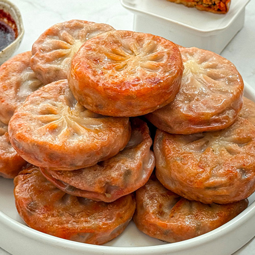 26년 전통 생야채!국산재료듬뿍!우리밀 왕 호떡만두 2종
