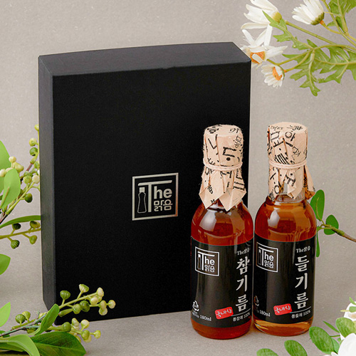 100% 국내산 통깨 저온압착 프리미엄 참기름 들기름 100ml 180ml