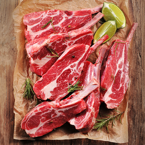 프리이엄 양고기 숄더랙 프렌치렉 500g