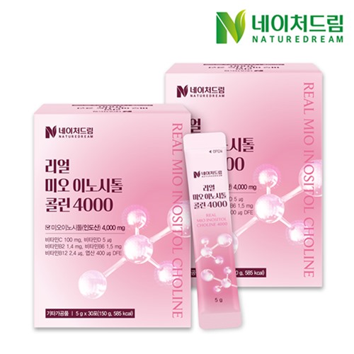 [네이처드림] 리얼 미오 이노시톨 콜린 4,000mg x 2박스