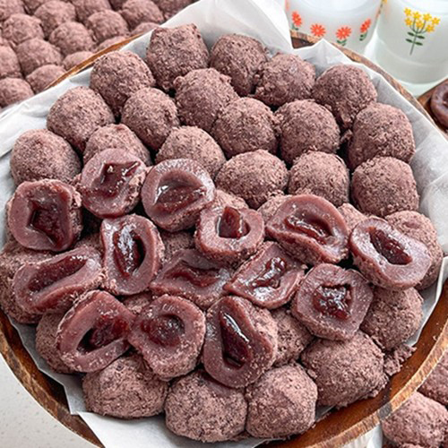 [소담떡] 달콤한 팥앙금 수수경단 수수떡 1.4kg