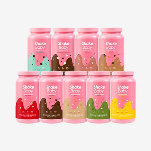 쉐이크베이비 락토컷 단백질 쉐이크 630g +보틀증정