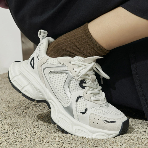 DD567  메쉬 통굽 어글리슈즈