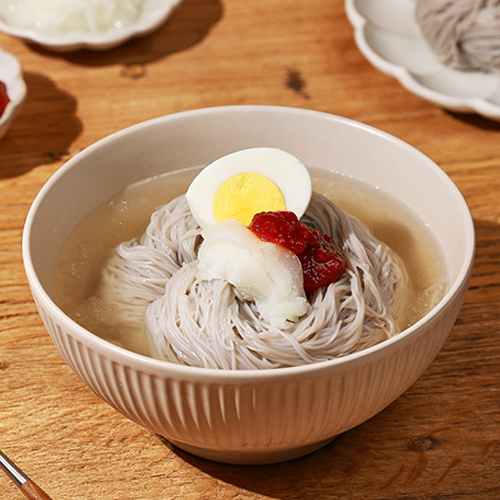 [맛보장] 호랑이 해장냉면 호랑이 들기름 냉면