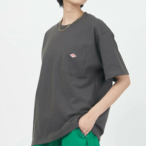 단톤 포켓 반팔 티셔츠