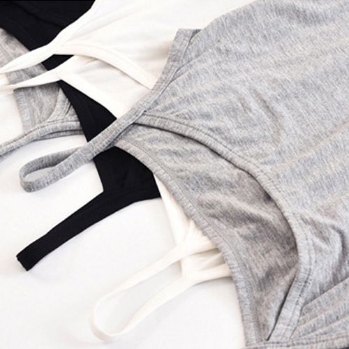 LKO80 3컬러 끈나시 슬리브 원피스