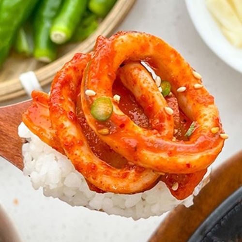 [맛있는집밥] 주문당일 생산 매콤달달 오징어볶음 밀키트 600g