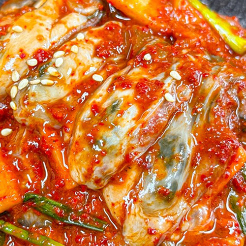 [솔매] 명인 햇 생굴무침 330g 1팩/2팩